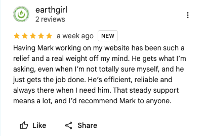 Google review 21 for Ceim Digital