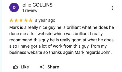 Google review 1 for Ceim Digital
